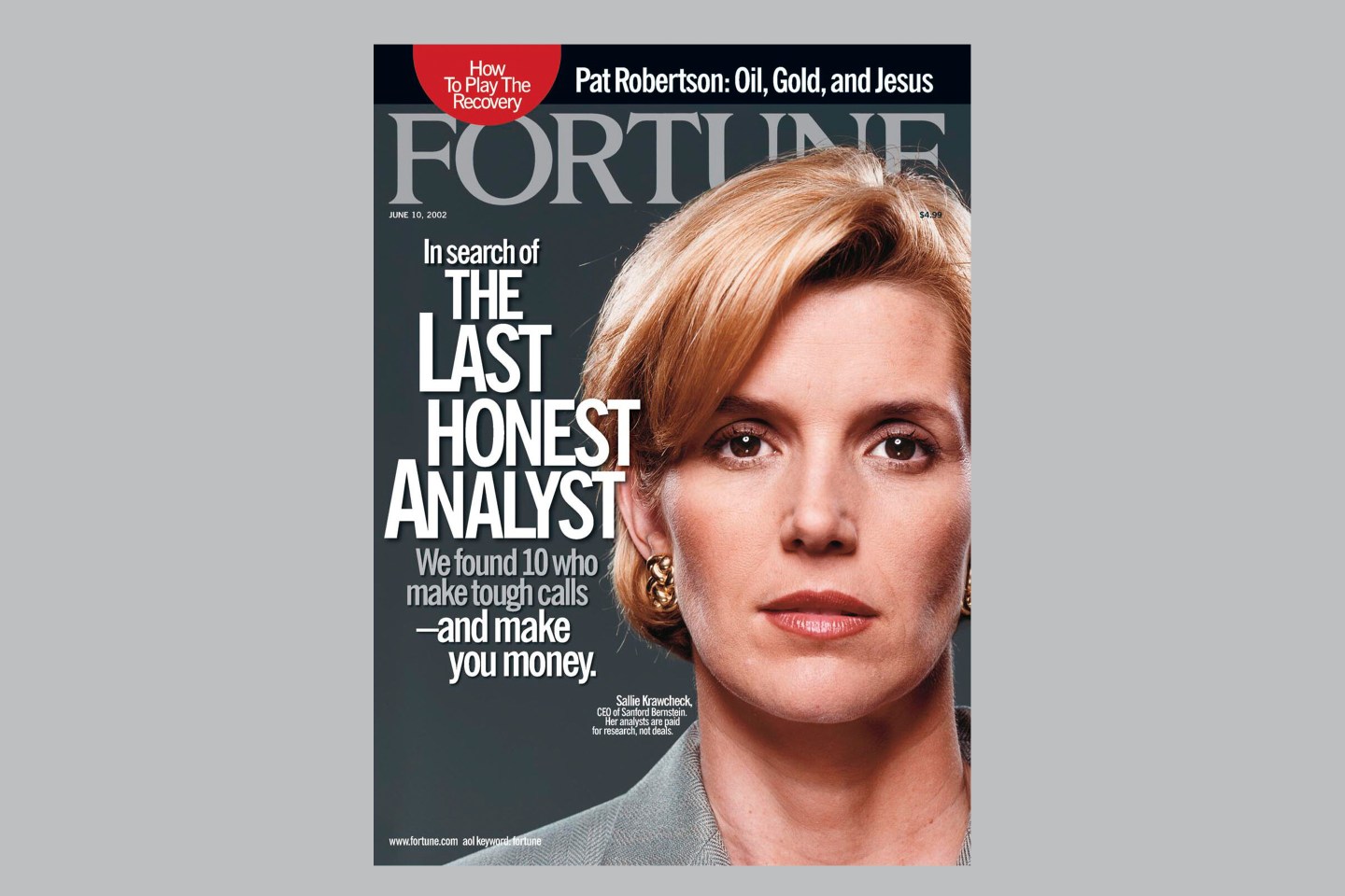 The cover of the June 10, 2002 issue of Fortune.