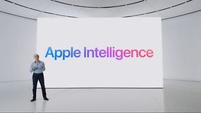 Capture d'écran de la retransmission en direct de la conférénce WWDC 2024 d'Apple.