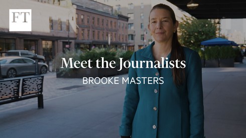 Brooke Masters: US financial editor and associated editor