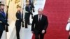 资料照：俄罗斯总统普京在莫斯科克里姆林宫出席他的第五任总统任期就职典礼。（2024年5月7日）