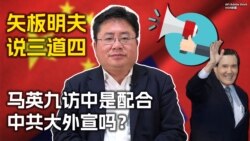 矢板明夫说三道四，马英九访中是配合中共大外宣吗？