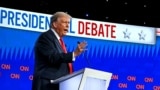 US President Joe Biden and former US President and Republican presidential candidate Donald Trump participate in the first presidential debate of the 2024 elections at CNN's studios in Atlanta, Georgia, on June 27, 2024. (Photo by ANDREW CABALLERO-REYNOLD