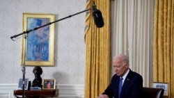 U.S. President Joe Biden addresses the nation on his decision to end his reelection bid in Washington