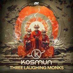 Three Laughing Monks