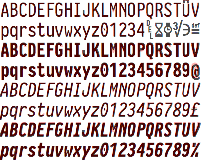 Comparison with PragmataPro