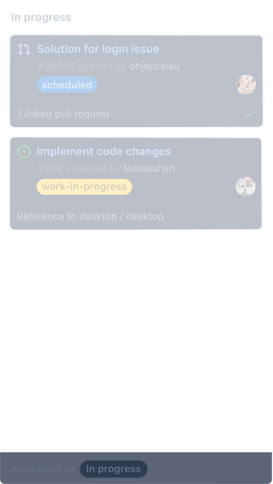 GitHub’s planning and tracking features live with your code.
