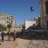 Destruição em Bengazi, na Líbia. Conflito está em vigor desde 2016. 