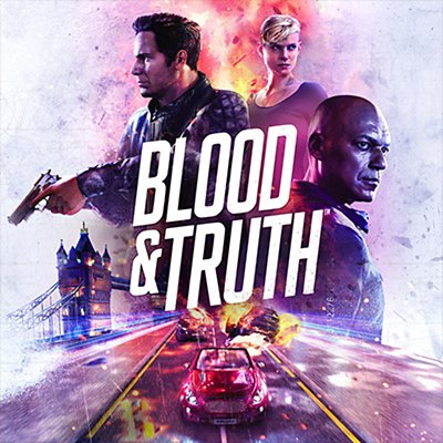 Blood & Truth อาร์ตเวิร์กหลัก