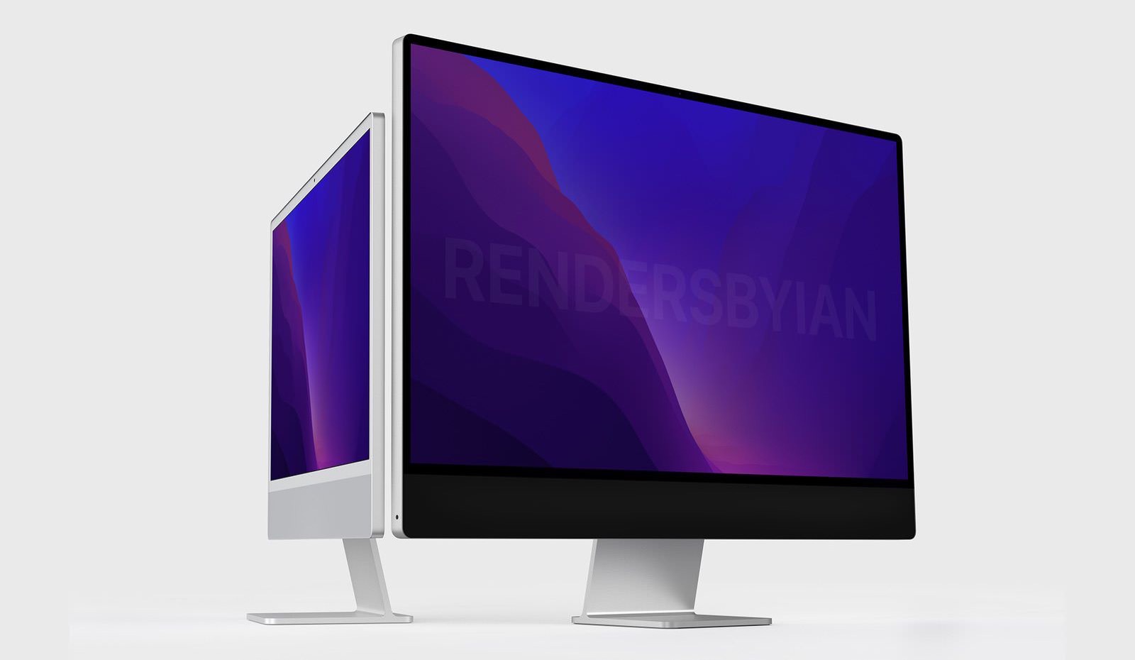 27inch imac rendering