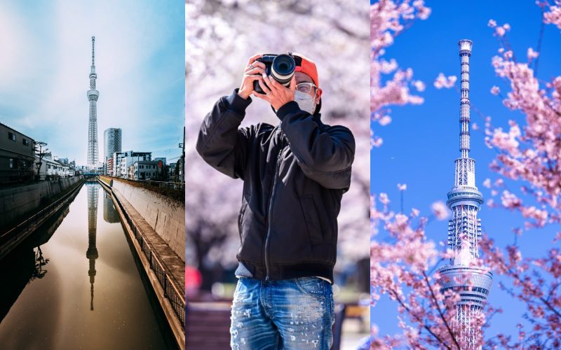 スカイツリー、桜、とゴリミー