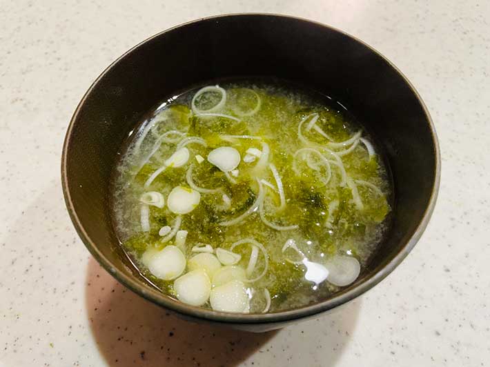 味噌汁の写真