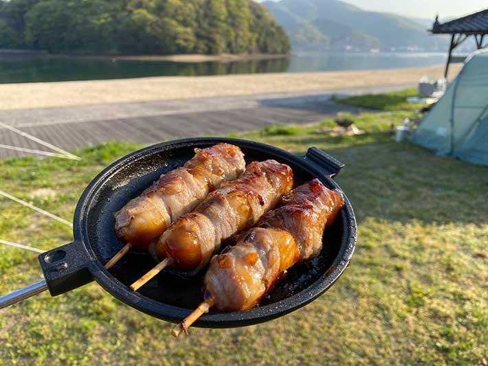 みたらし豚バラ巻の写真