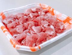 パックの肉