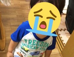「これ見るの！」泣き叫ぶイヤイヤ期の息子　手に持っていた物に「爆笑した」