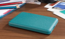 Green external hard drive