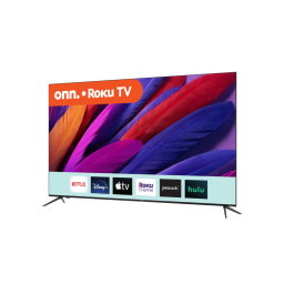 onn. 75-inch Class 4K frameless Roku smart TV