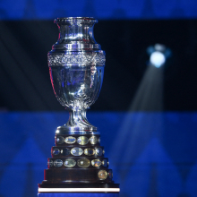 The Copa America trophy