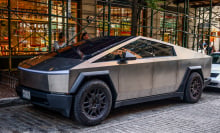 Cybertruck on NYC street