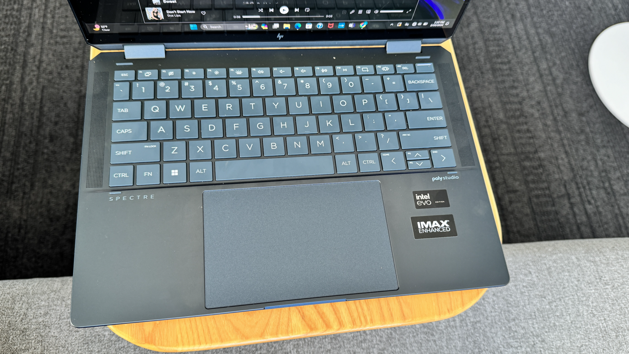 HP Spectre x360 14 keyboard