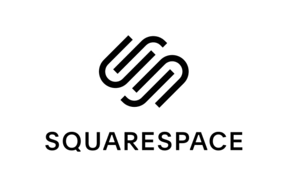 Squarespace logo on a white background.