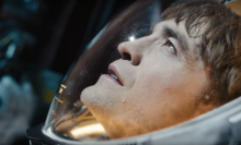 Robert Pattinson in a space suit in 'Mickey 17.'