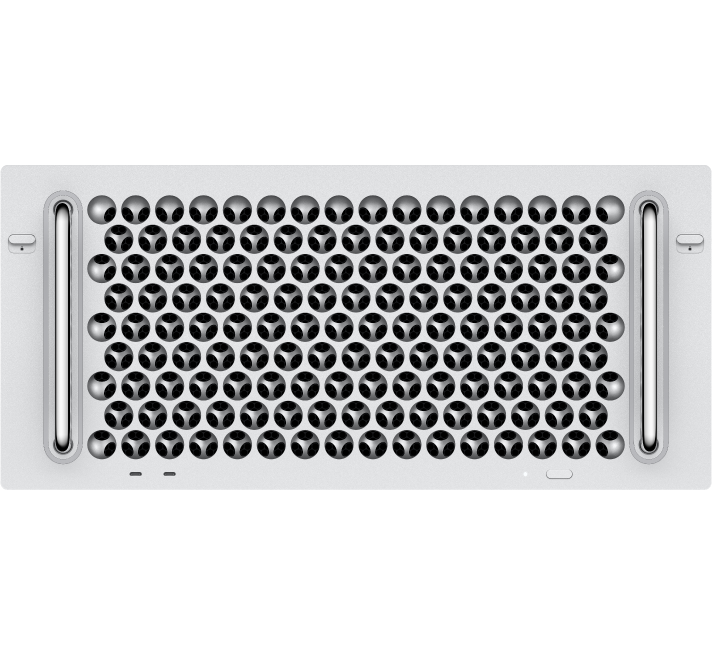 The top view of Mac Pro.