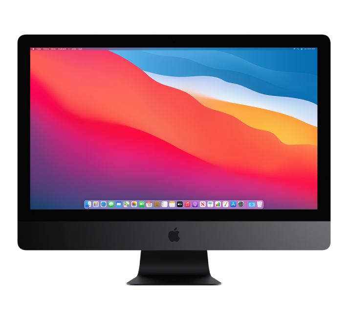 Monitor do iMac Pro.