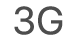 The 3G status icon.