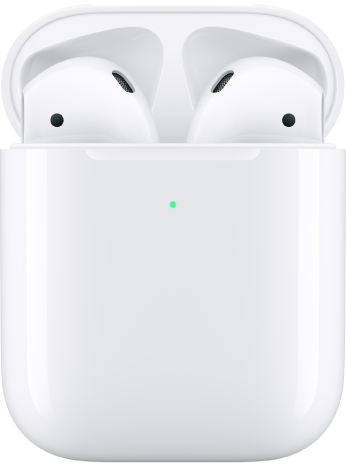 AirPods (الجيل الأول) في علبة الشحن.