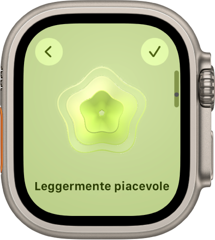 La schermata Stato d’animo nell’app Mindfulness.