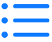 le bouton Présentation par liste