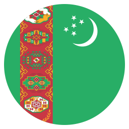 Flag: Turkmenistán