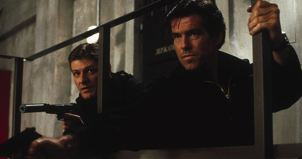 sean bean and pierce brosnan in goldeneye