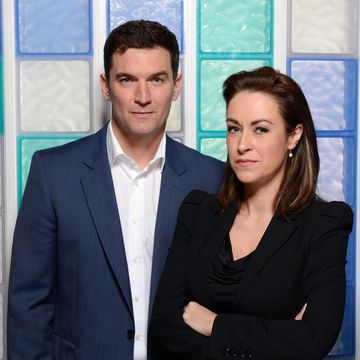 Matthew Chambers and Elisabeth Dermot Walsh as Daniel Granger and Zara Carmichael in Doctors