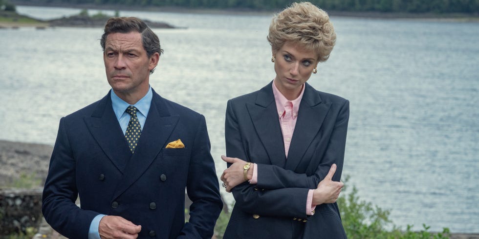 dominic west, elizabeth debicki, the crown, season 5