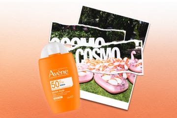 protector solar de avene en la summer party de cosmo