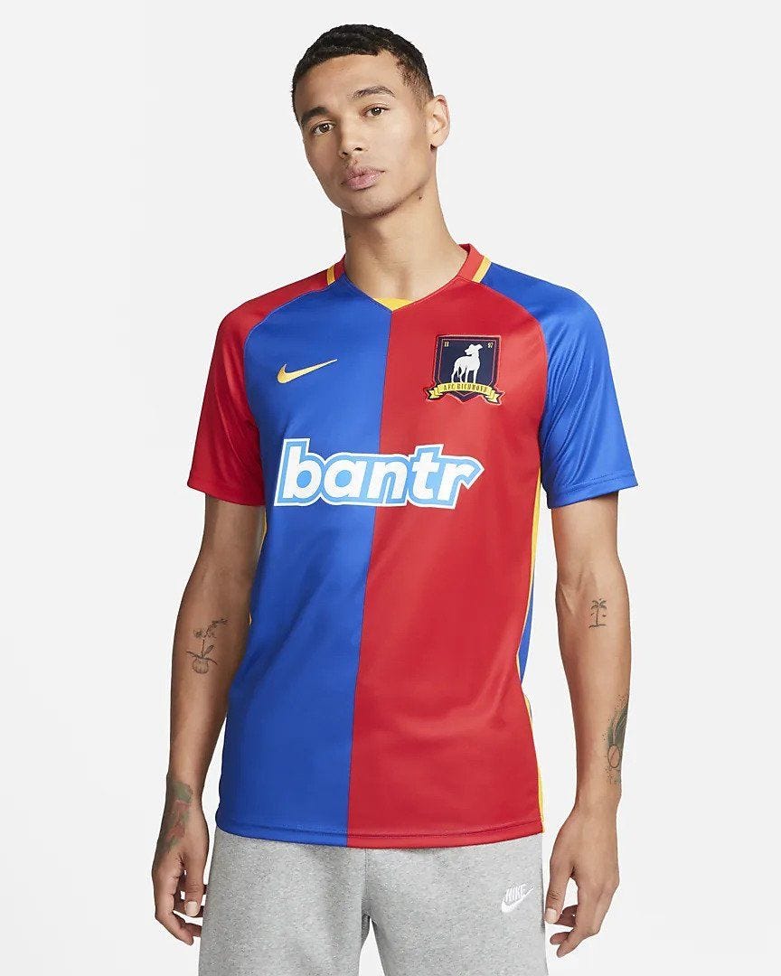 Ted Lasso x Nike: AFC Richmond home kit