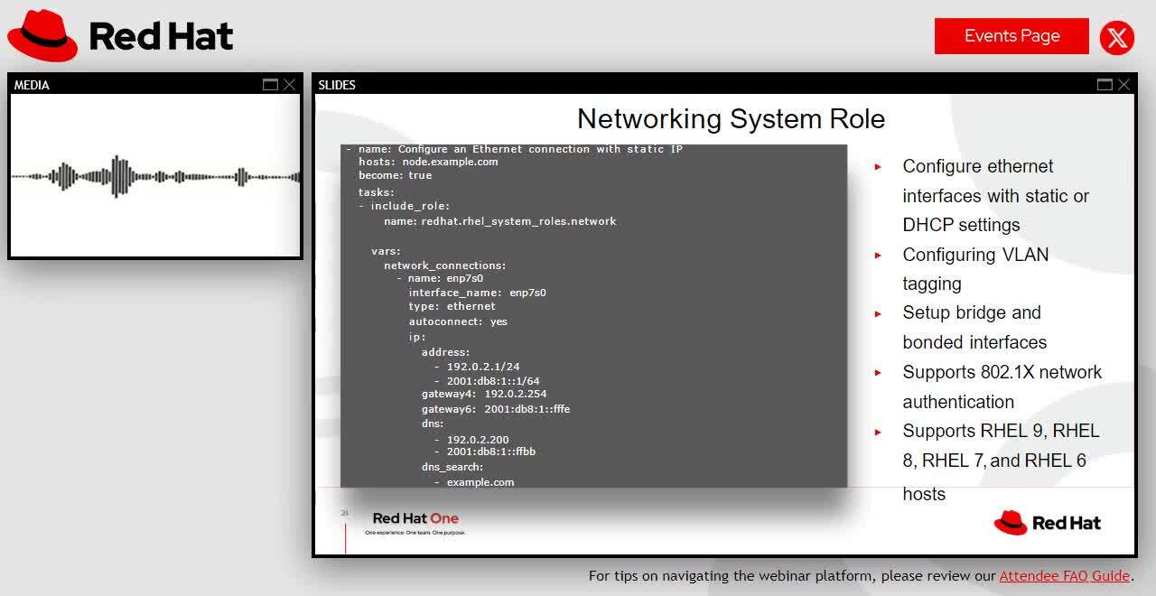 Enterprise Networking in RHEL 9