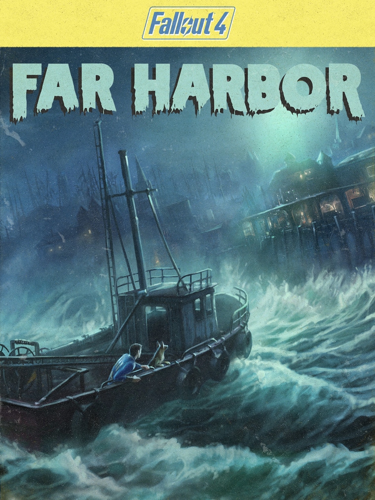 Fallout 4: Far Harbor DLC Box Art