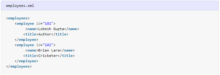 Java StAX Parser Example