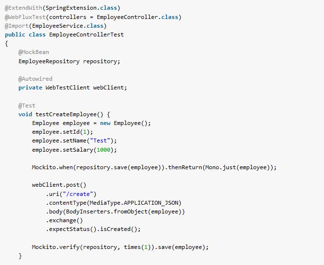 Spring boot webflux test example