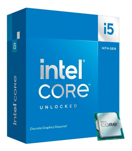 Processador Intel Core I5 14600kf 14ª Geração Bx8071514600kf