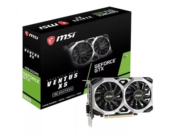 Vga Nvidia Msi Geforce Gtx 1650 D6 Ventus Oc 4gb Ddr5