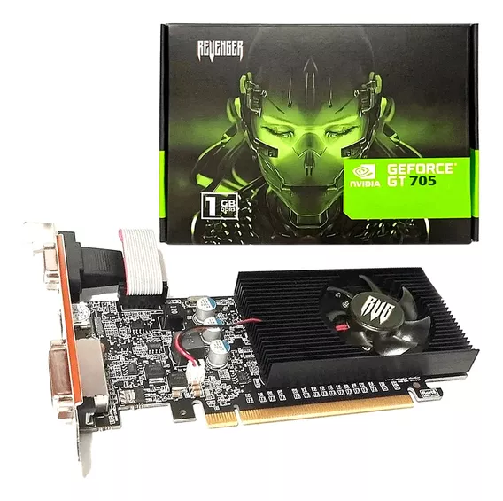 Placa De Vídeo Nvidia Revenger Gt 705 Revenger 1gb Ddr3 Hdmi