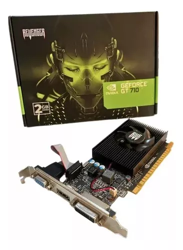 Placa De Vídeo Geforce Nvidia Gt730 2gb Ddr3 128 Bit