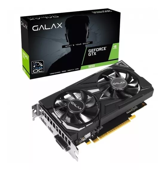 Placa de vídeo Nvidia Galax  EX GeForce GTX 16 Series GTX 1650 65SQH8DS08EX 4GB