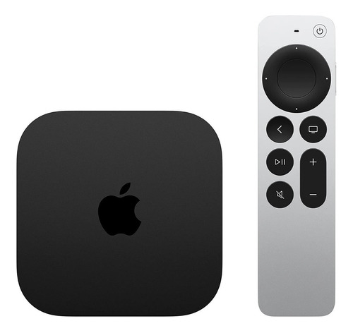  Apple TV 4K (Wi‑Fi) A2737 3ª Geração 2022 de voz 4K 64GB preto