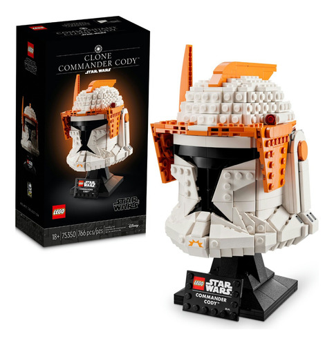 Kit Star Wars 75350 Capacete Do Comandante Cody Lego