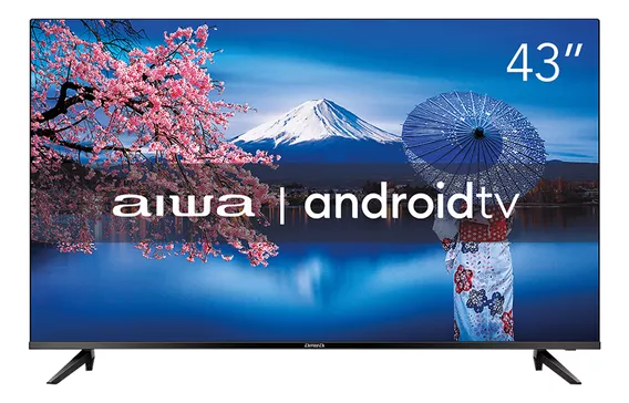 Smart Tv 43 Polegadas Aiwa Aws-tv-43-bl-02-a