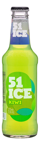 Bebida Mista Alcoólica Gaseificada Kiwi 51 Ice Garrafa 275ml